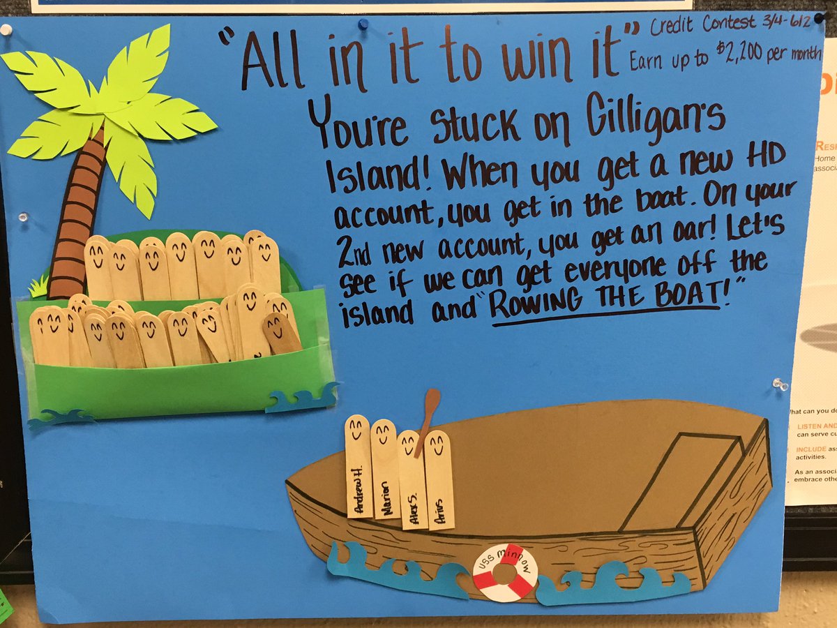 Store 4919 is ready to row the boat! <a href="/AndrewStachels1/">Andrew Stachelski</a> <a href="/jonbaumann304/">Jon Baumann</a>