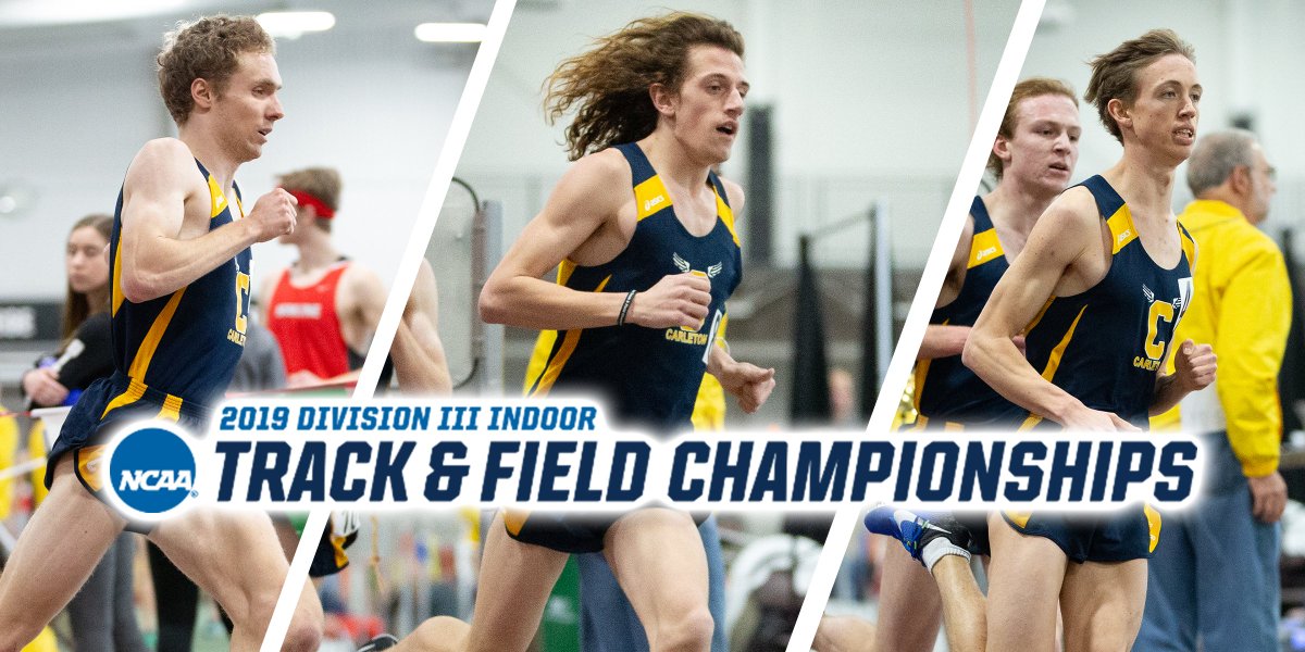 Carleton Knights (@carletonknights) on Twitter photo TRACK: Lucas Mueller (3K), Tris Dodge (3K), and Matthew Wilkinson (5K) to represent <a href="/CarletonTrackCC/">CarletonMTrackCC</a> at this weekend's NCAA Indoor Championships… ow.ly/zEWM30nVPLS TRACK: Lucas Mueller (3K), Tris Dodge (3K), and Matthew Wilkinson (5K) to represent <a href="/CarletonTrackCC/">CarletonMTrackCC</a> at this weekend's NCAA Indoor Championships… ow.ly/zEWM30nVPLS