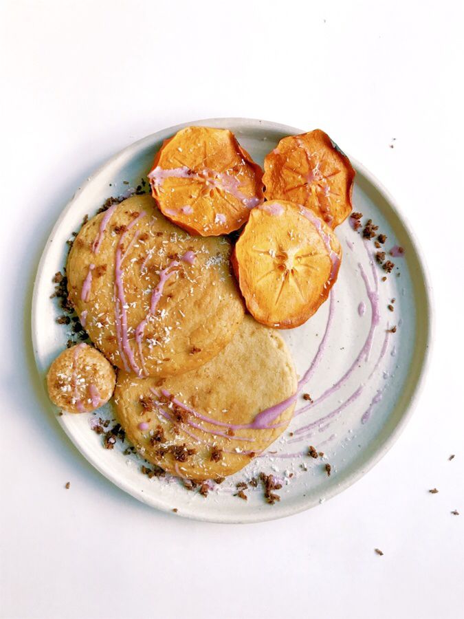 Up next for #PancakeDay: Persimmon Pancakes with Coconut Pearl Butter buff.ly/2NK9s97