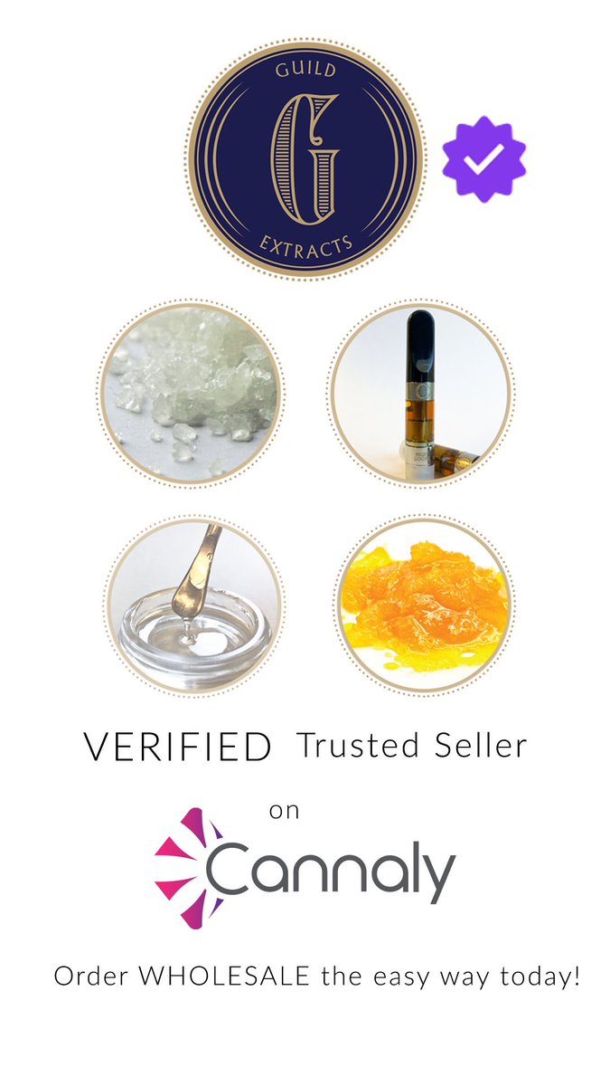We just released our verified trusted seller badges on Cannaly! The verified checkmark helps retailers identify which brands on the marketplace are most responsive and committed to excellent customer service! ✅✅✅ #CaliforniaCannabis #CannabisIndustry