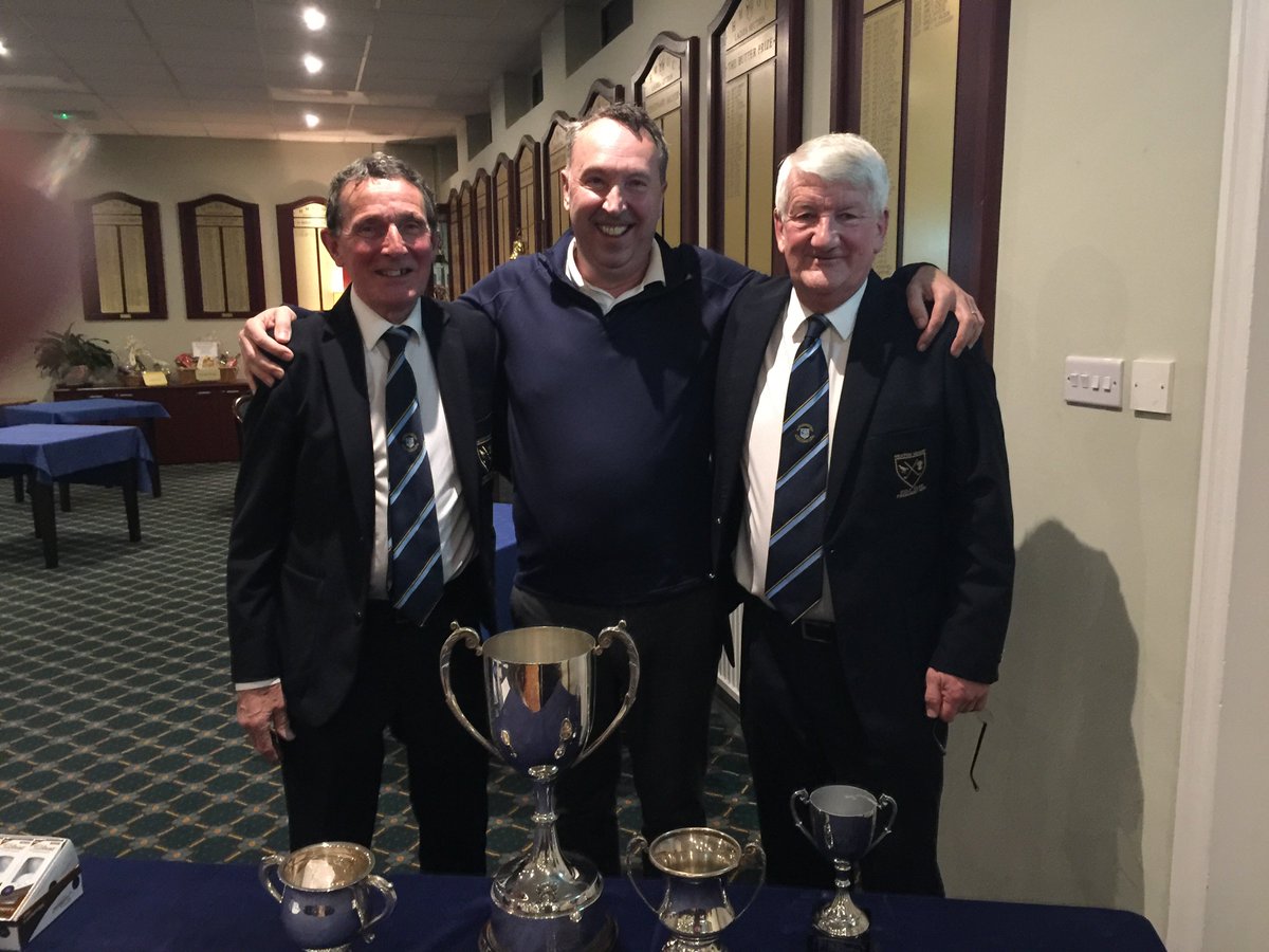 HeatonMoorGC's tweet photo. Steve Prinn was presented with all the major trophies at Saturdays AGM. In his speech to members Steve said he was 1 handicap in 1975 and please to still be at that level in 2019 some 44 years later!
A fantastic achievement by one of our Club’s best golfers #HMGC #golfchamp https://t.co/WrfLWDG8HU