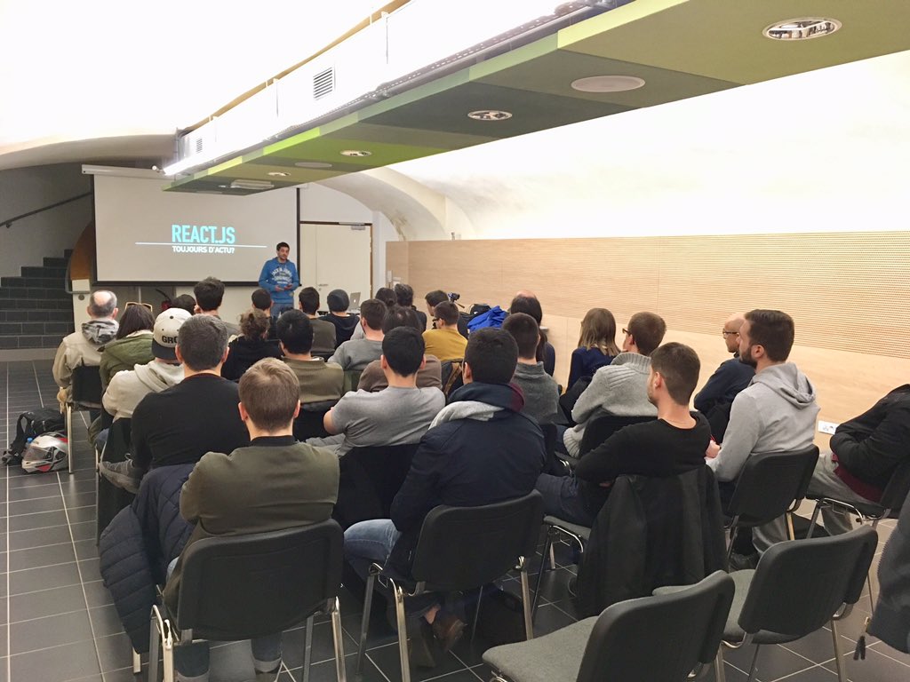 Conférence ReactJS à Saint-Peray