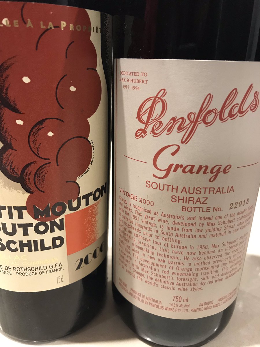 ... and just in case that doesn’t go with the côte de boeuf...