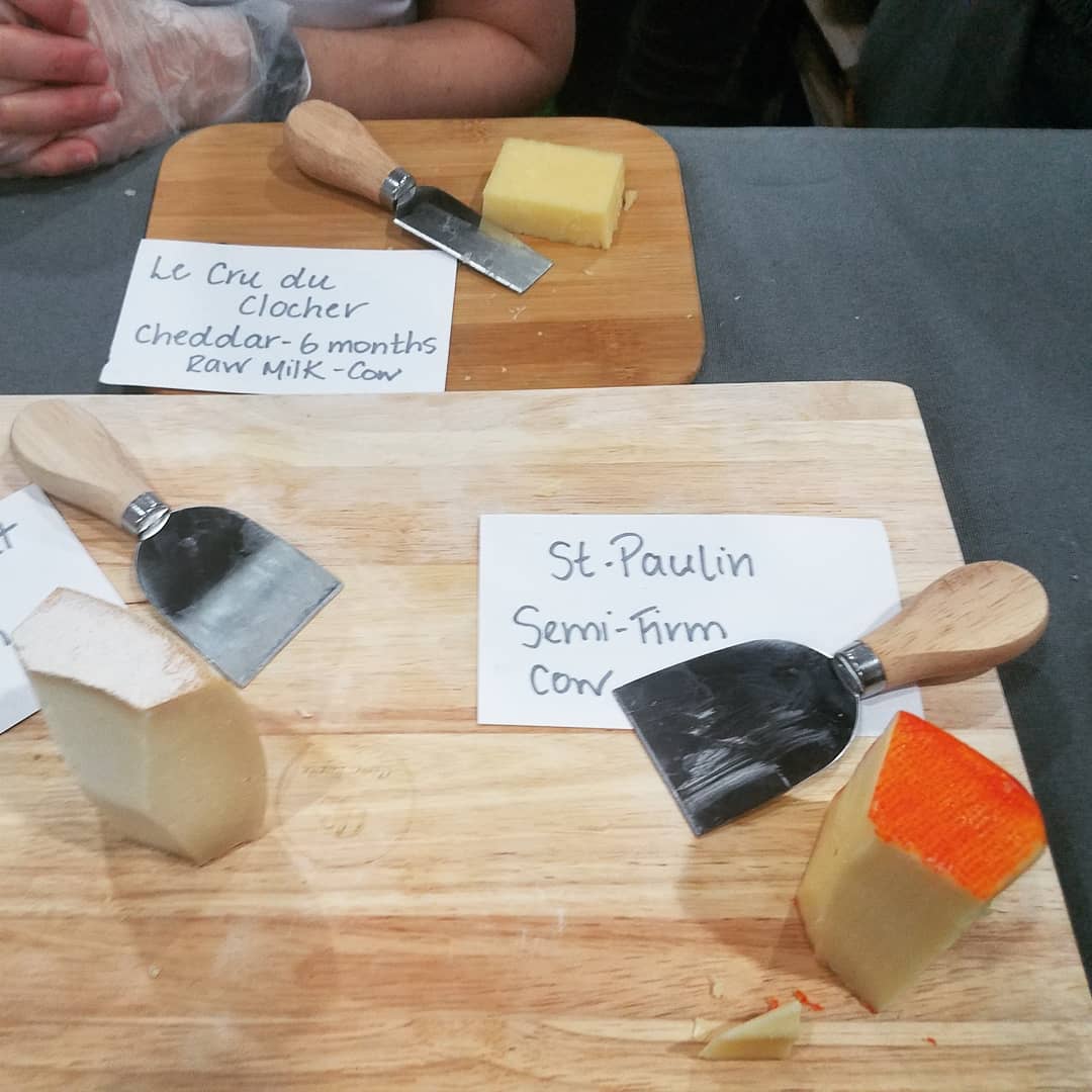 FoodsofQuebec's tweet photo. Cheeses from @FromagesCDA (distributed by Le Fromager in the US) are made by passionate, artisan cheesemakers. Come and try locally made 🧀 from throughout Quebec! #NYRestaurantShow #NYRestaurantShow2019 #FoodsofQuebec https://t.co/E5vxM3skoQ