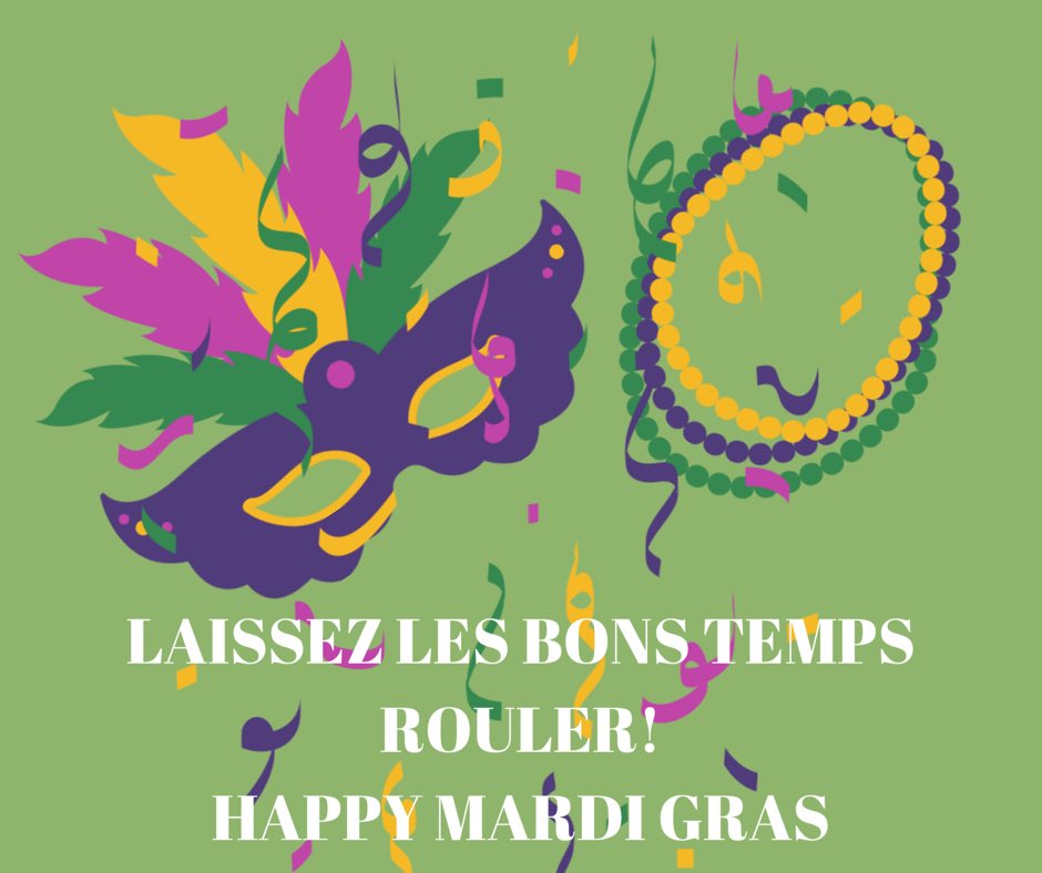 Happy Mardi Gras!