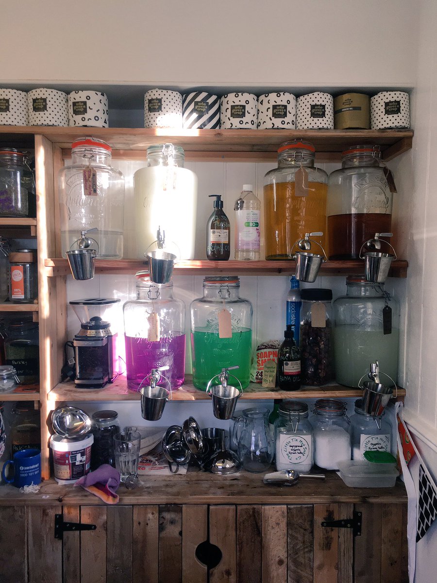 Healthyhappy50's tweet photo. So brilliant to visit @wastenotpop in #Burley today & stock up on lots of #plasticfree goodies! Lovely to meet Charlotte, the founder. Take your own containers & refill! π #2minutesolution #Yorkshire #Ilkley @ilkleychat https://t.co/5gv6AjQa4I