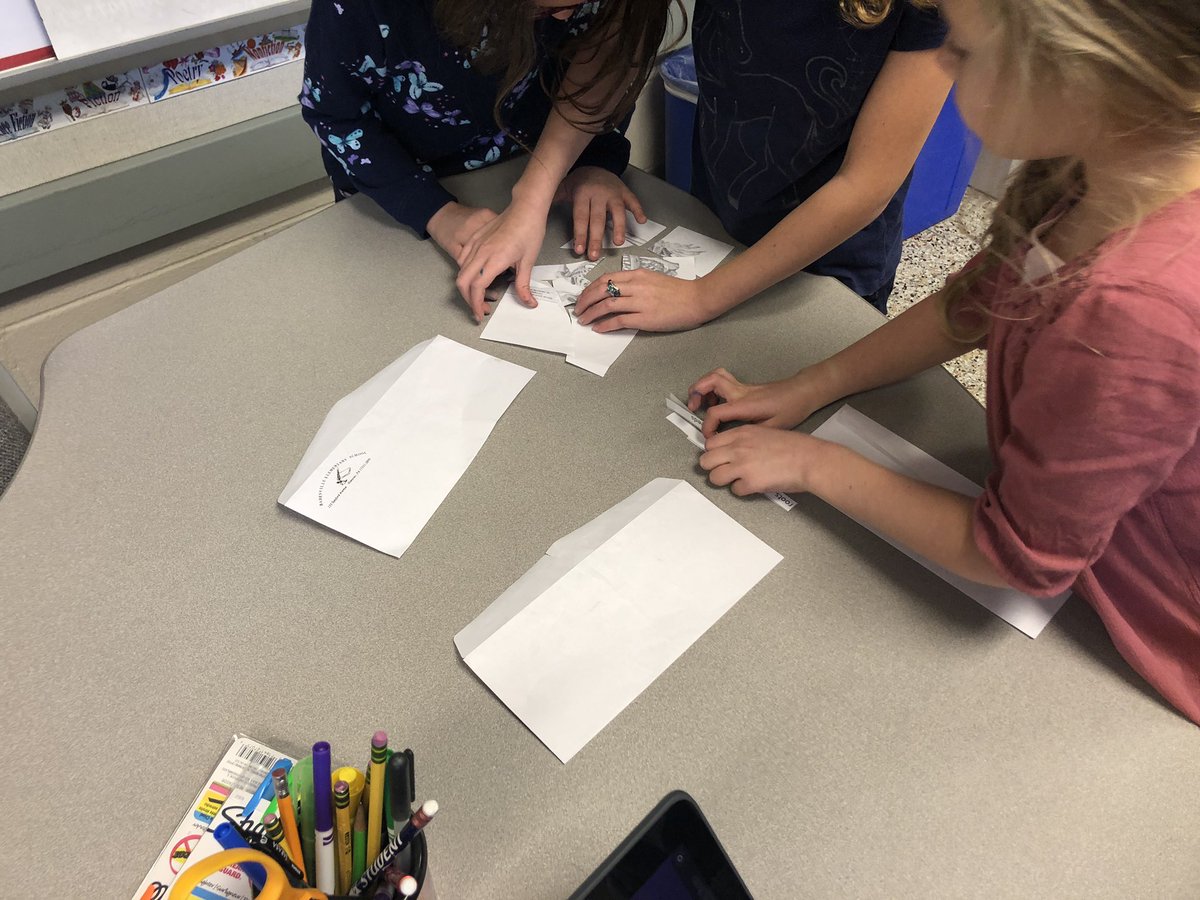 ewitt43's tweet photo. 3rd SS are attempting to @breakoutEDU to try and save a brain for someone who needs a transplant. They worked together and persevered throughout. #swexcellence #phpackers https://t.co/kzVRfx0YG4