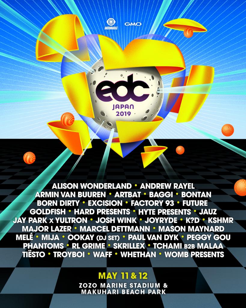 EDC Japan 2019 | Lineup | Tickets | Dates