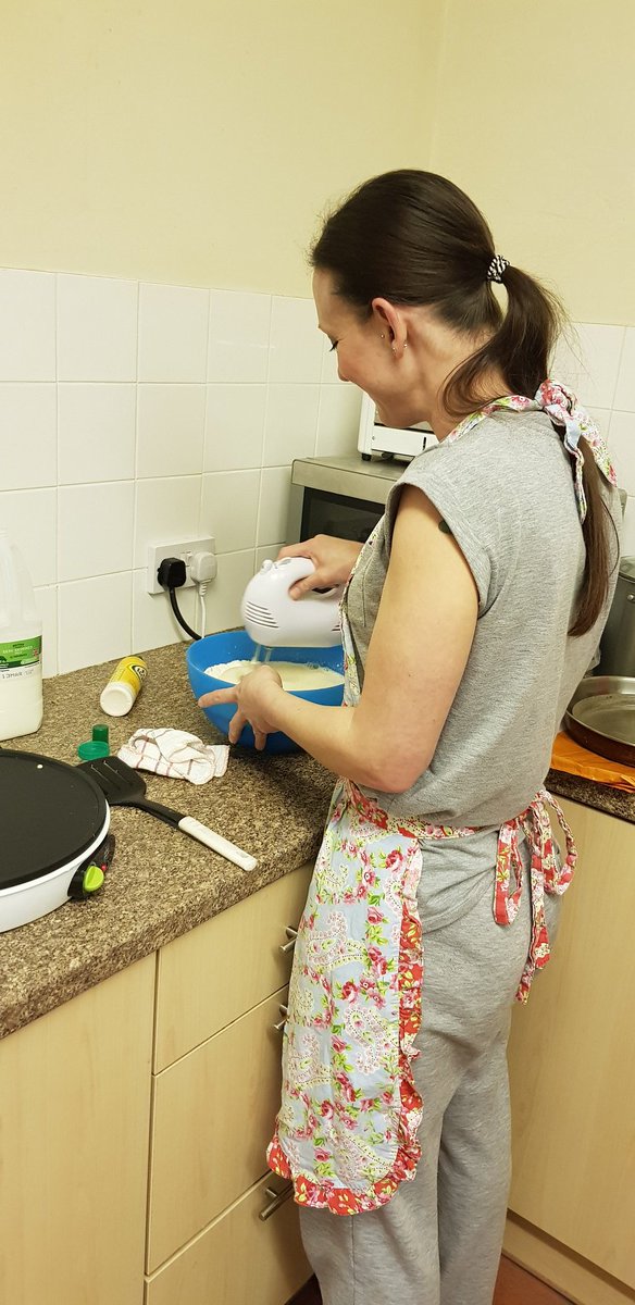 StPeterDarwen's tweet photo. Pancakes being made in readiness for the shrove Tuesday quiz night tonight! https://t.co/YORnPdllD7