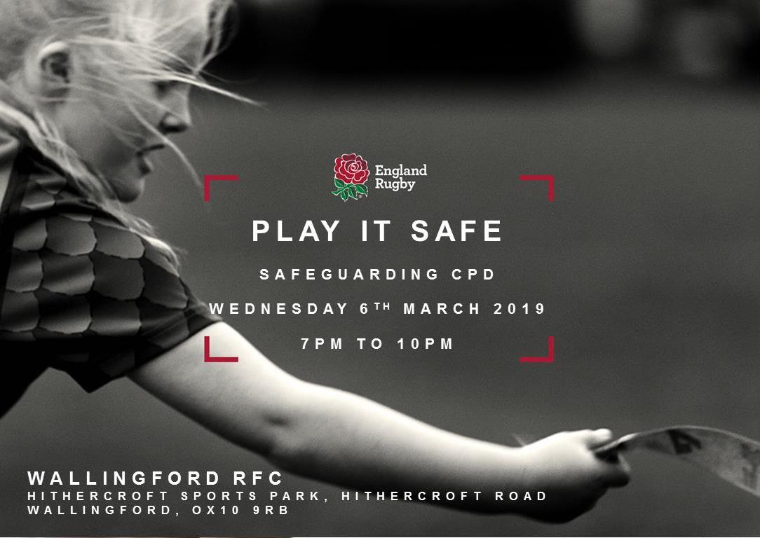 OxfordshireRFU's tweet image. 13 delegates booked on to the @RFUSafeguarding Play It Safe CPD @wallingfordrfc tomorrow evening with @DaveLarham 

#NeverStopLearning
#LearningisCaring