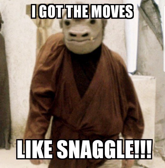 SnaggleMovie's tweet photo. Happy #SnaggleTuesday! 
#snaggletooth #rawr https://t.co/lO3ogRmqps