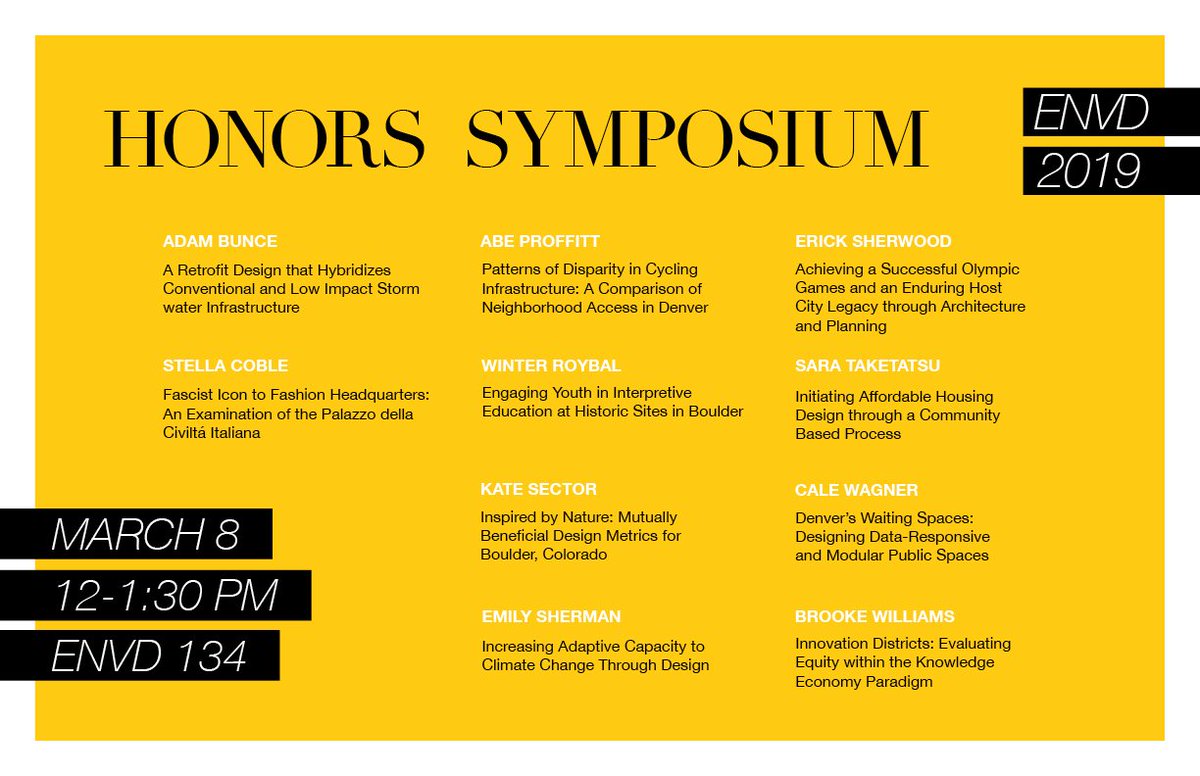 CU Boulder ENVD tweet media