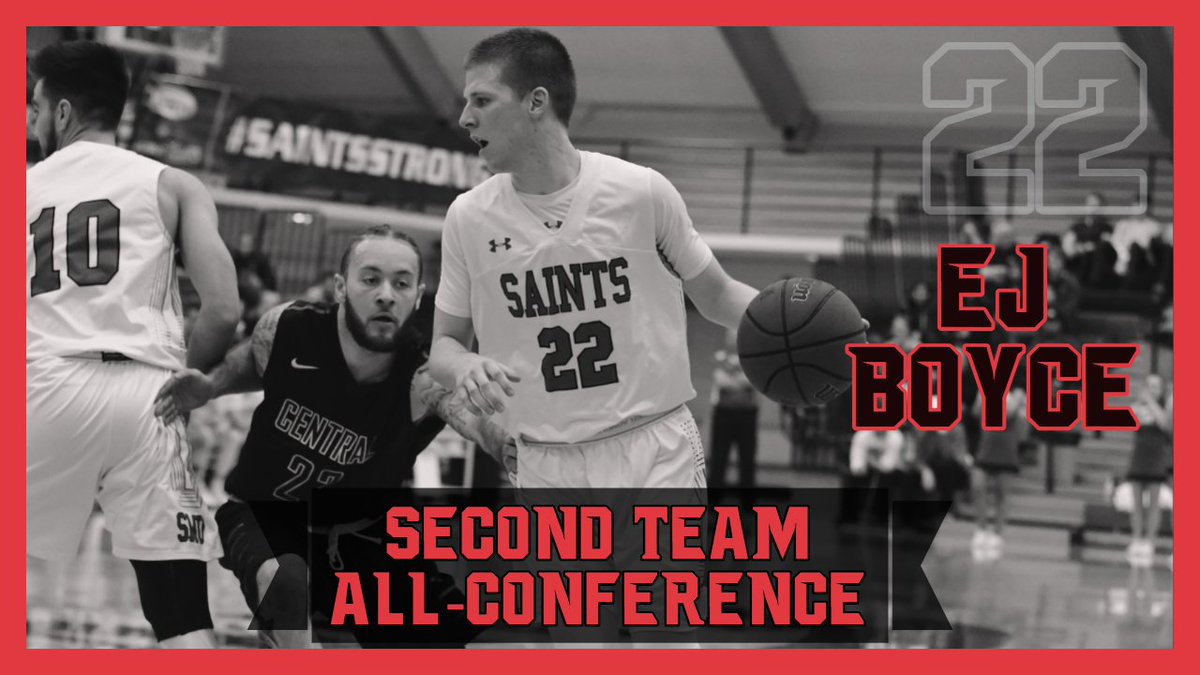 Congratulations to Luke Chavez, EJ Boyce, and Chandler Redix on their GNAC All-Conference selections! #SaintsStrong @SMUSaints_MBB