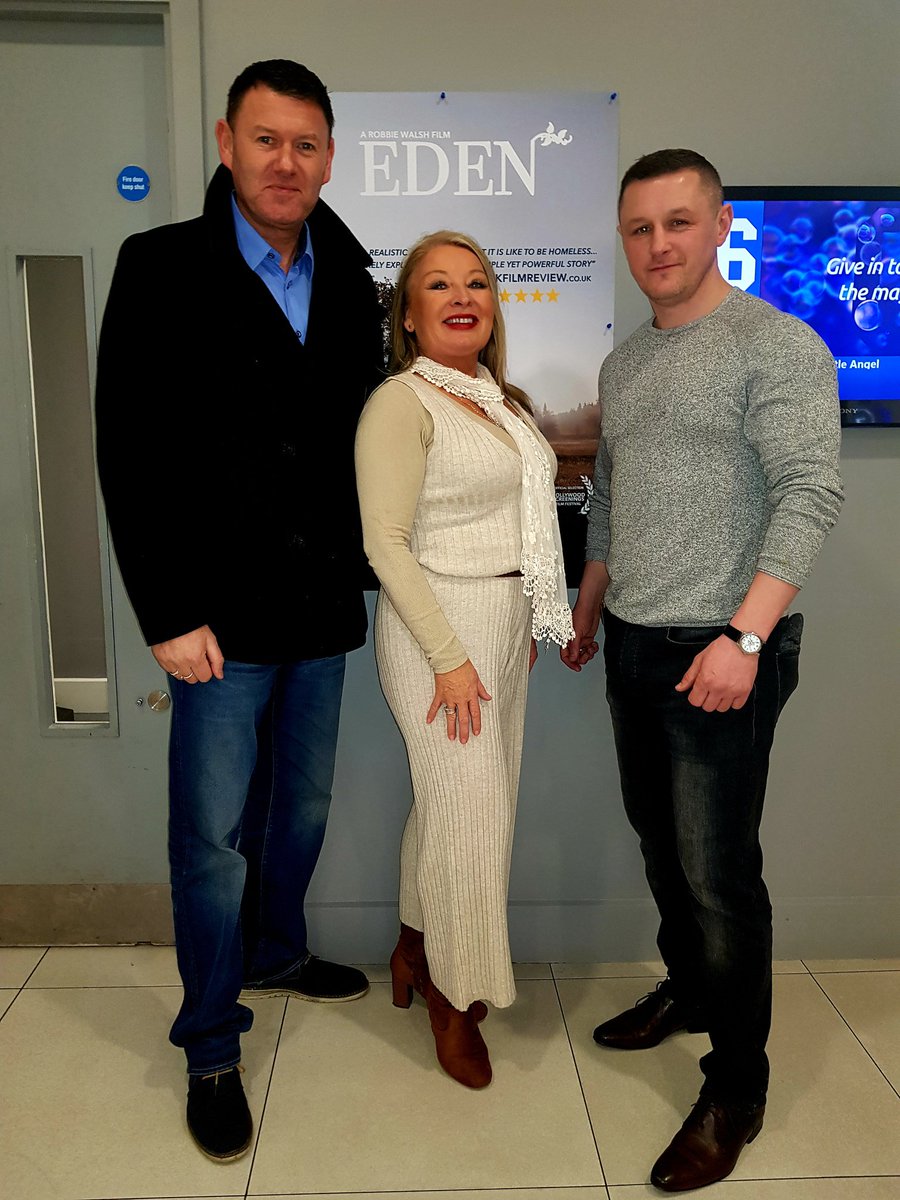 robbiekane74's tweet photo. Supporting Actor pal @rbwlsh Directed Movie #Eden @ODEONcinemasIRE #PointVillage in aid of @SimonCommunity #Dublin tonight with #RebeccaBlomfield! Such a brilliant thing to do for Charity ! ๐ฌ๐ฅ๐ฝ x https://t.co/F7qw6vTzmo