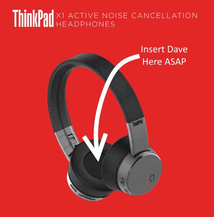 ThinkPad X1 ANC headphones 