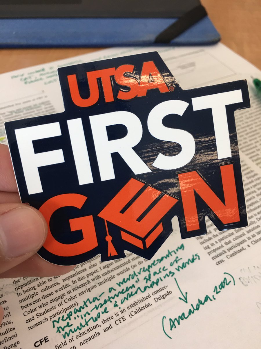 drjoshanzaldua's tweet image. Got my first #UTSAFirstGen sticker during #FirstGenFest! I love it! Woo!! #FirstGenUTSA #FirstGenOrgullo #FirstGenFest19 #FirstGen #FirstGenDocs