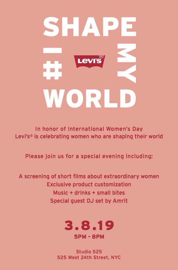 on Twitter: "Join in NYC on 3.8.19 in honor of International Women's Day as we celebrate women who shaping their world. #IWD https://t.co/ZjfhmVaEYg" / Twitter