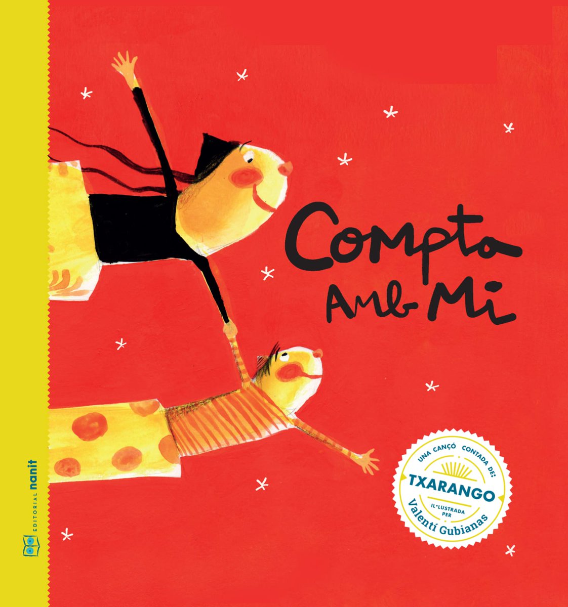 Teeka_tiwari01's tweet photo. ★ UN LLIBRE MÀGIC ★

"Compta amb mi. Una cançó contada de Txarango" 
és un llibre preciós il·lustrat per @valentigubianas. Un treball de l'@editorial_nanit per a les més menudes de cada casa.  

Demà el trobareu a totes les llibreries i a la web de l'editorial! https://t.co/gwF6yNZjEg
