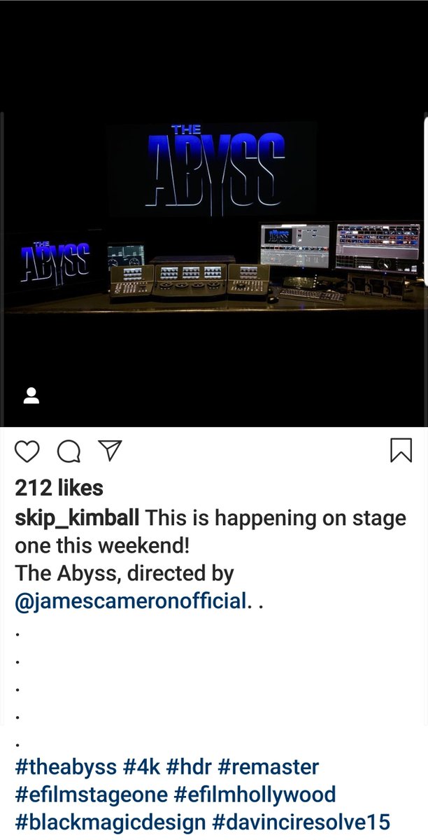 ray04144's tweet photo. @UHD4k @UltraHDBluray @MisterUHDdisc @BillHuntBits fans can finally rejoice, ITS happening. #abyss #4khdr

https://t.co/2wn5gpodN2 https://t.co/n6aqfVYu1m