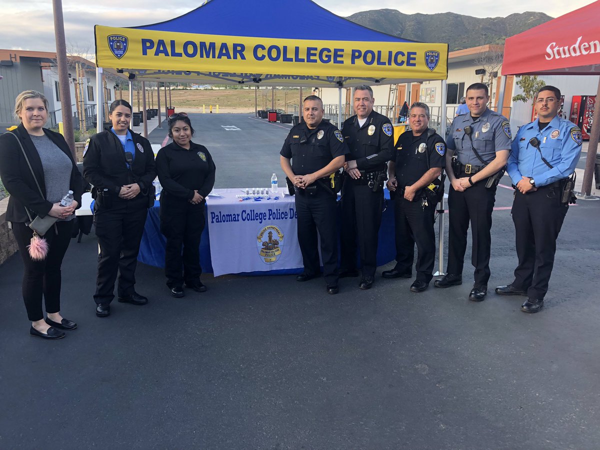 Palomar College PD tweet media