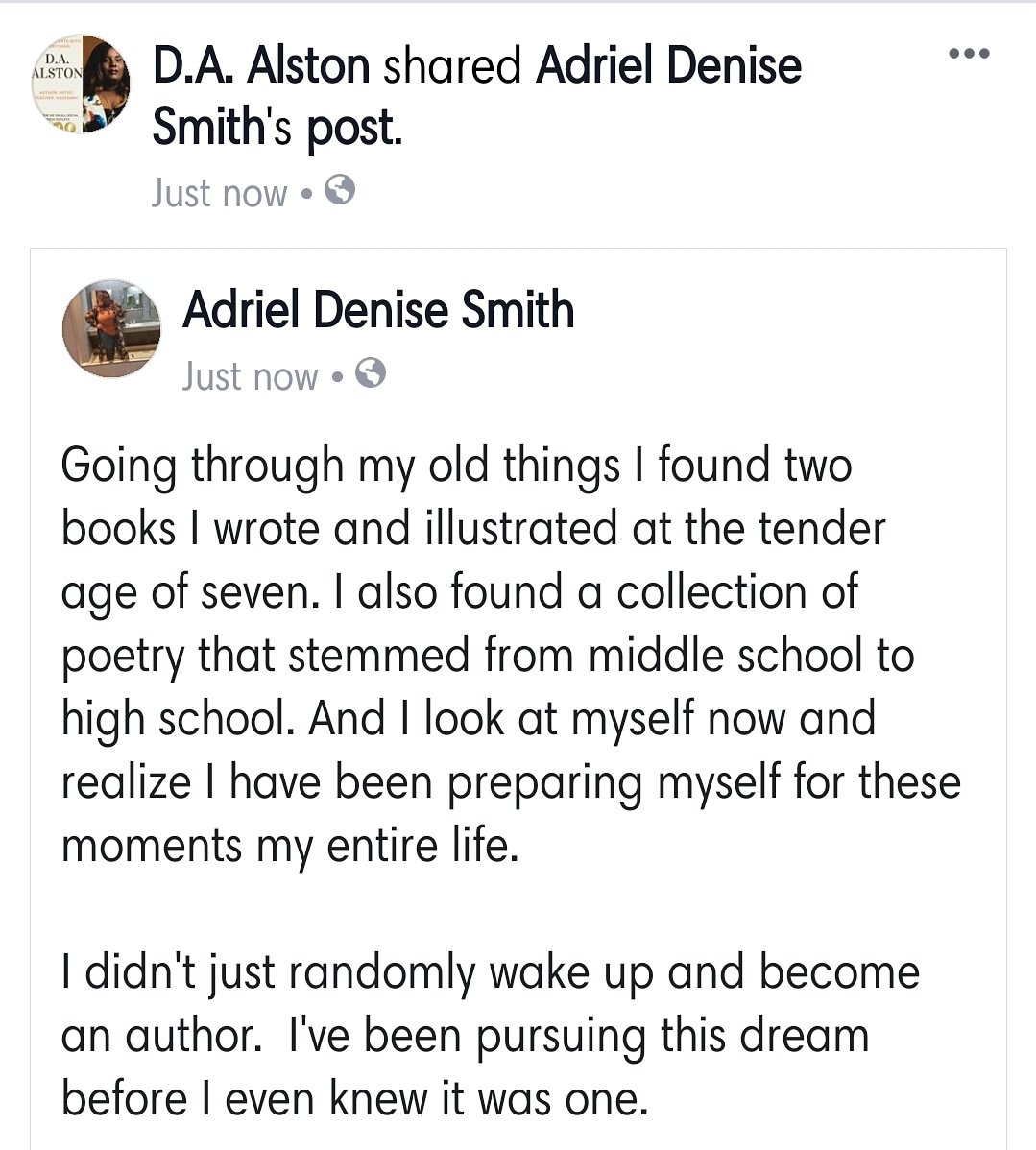 thedawayy's tweet photo. Life is funny that way.
I wonder if anyone would be interested in reading some of my old writings 🤔🤔
#book #PublishedAuthor #daisthefuture #WritersLife #poet #introspective #insight #dreams https://t.co/Ka5KL5HpIk
