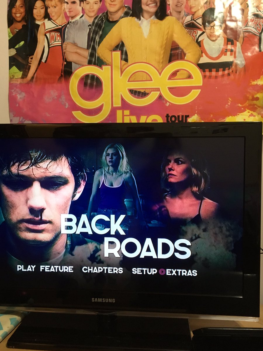 captainswanfan4's tweet photo. @jenmorrisonlive you are #calliemercer watching the dvd of #backroads preordered it in November as a late bday present #jmo #JenniferMorrison https://t.co/i2SsVMAUCh