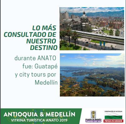 alcguatape's tweet photo. Más de 38.000 personas participaron en la Vitrina Turística ANATO 2019, donde uno de los destinos más consultados y visitados fue el Municipio de Guatapé. 
#undestinoatodocolor
#GuatapeVuelveACreer https://t.co/l1mVtgWeaz