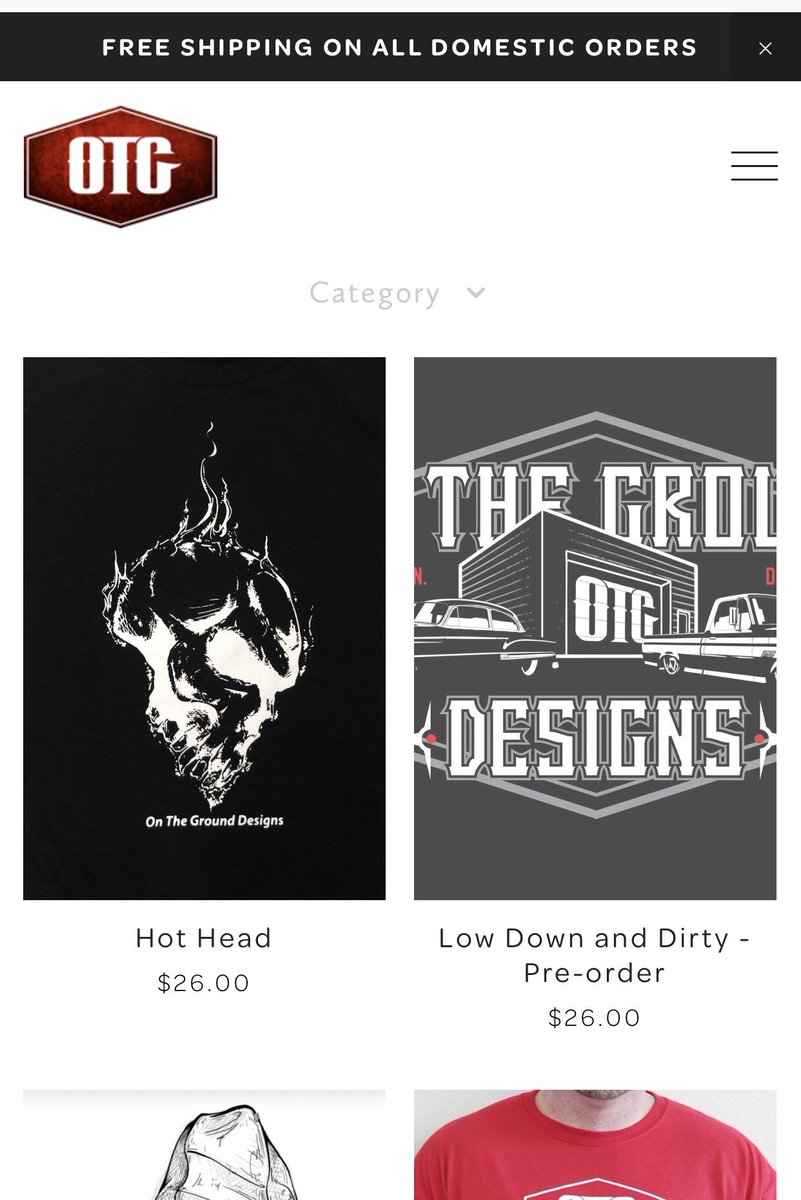 OTGdesigns's tweet photo. Excited to relaunch our online apparel store today. New designs to drop every few months. https://t.co/q39jq9ckae #otg #onthegrounddesigns #media #marketing #automotive #branding https://t.co/pPR7mJgICF
