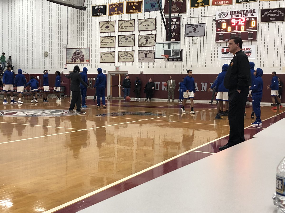gdhop's tweet photo. Let’s go Phoebus! State Semifinal Game! #hcspride #roadtostate PHS host John Marshall tonight @ Heritage. Tip Off in 2 minutes 🏀🏀 https://t.co/dBFQZnoeP8