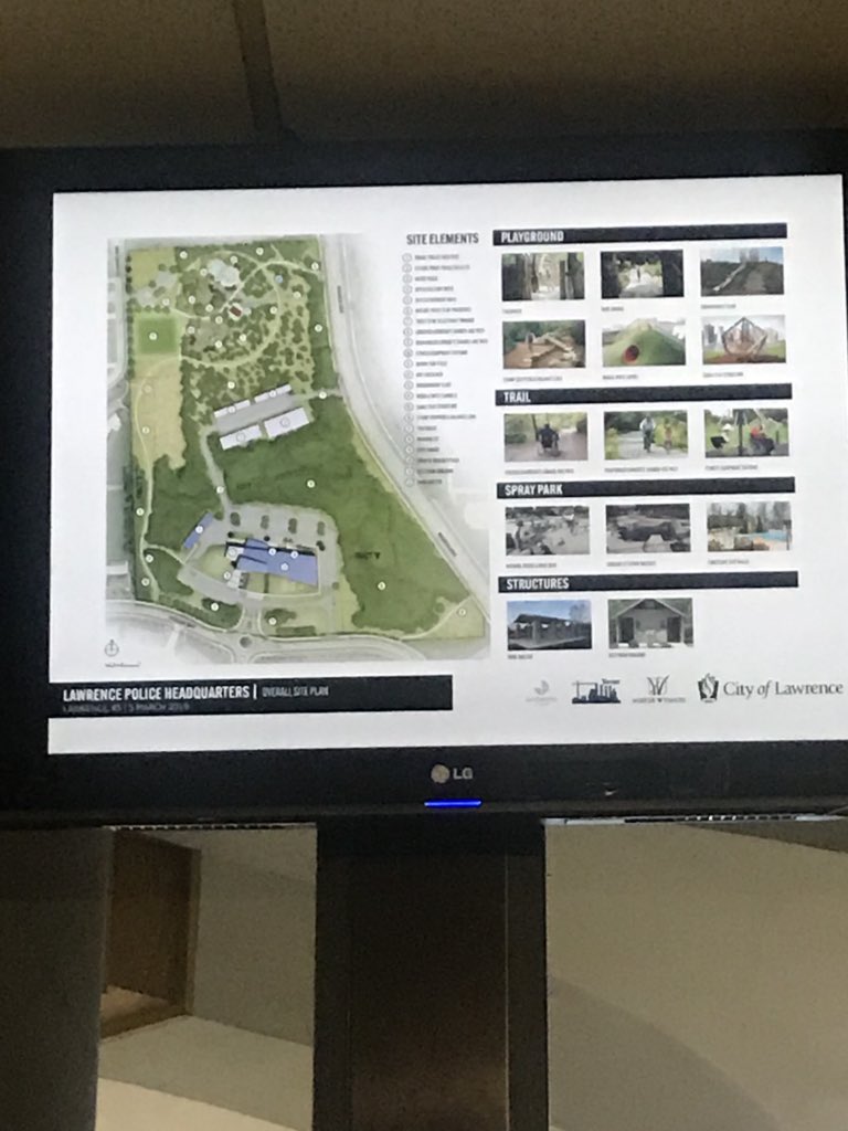 EBj415's tweet photo. Updated site plan for the proposed “police station on a park” as a part of Police Facility Phase 1. https://t.co/Hbw9b1hFdU