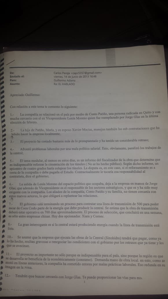 Rafael Correa tweet media