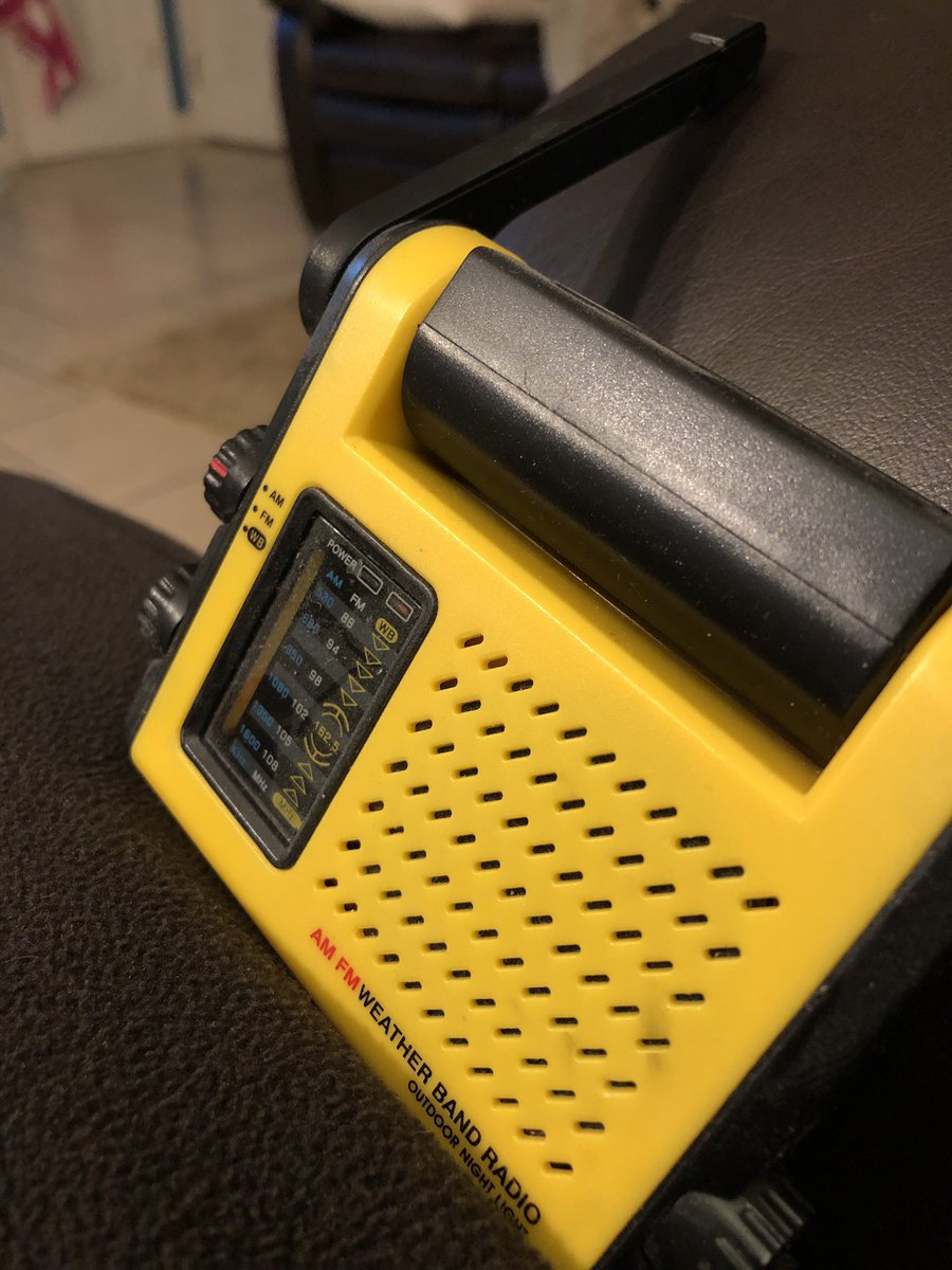 CoachMattwc's tweet photo. Been sick.. But still supporting!!! Let’s do this Lady Trojans!! 104.9 on the weather radio!! #1WC https://t.co/RFNU85pFB5