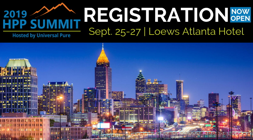 Universal_Pure's tweet photo. Come hang out with us in #Atlanta! Learn more about #HPP, connect with key players in the industry, and enjoy the scenery. https://t.co/LiBECr4VLC #2019HPPSummit #HPPSummit #HighPressureProcessing #foodsafety #foodandbeverage #cleanlabel #sustainability #ATL #Atlantaevents https://t.co/mgyWJiDzmm