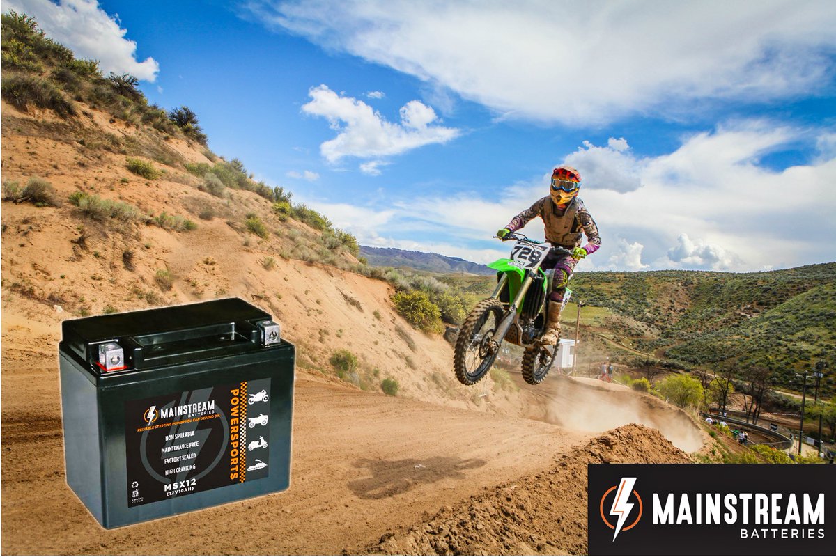 MainstreamBatts's tweet image. It doesn’t matter what or where you ride you can depend on Mainstream batteries to get you started!  RELIABLE STARTING POWER YOU CAN DEPEND ON. @advancebattery @mainstreambatteries 
info@advancebattery.net 
#mainstreambatteries #advancebattery #motorcycles #dependability
