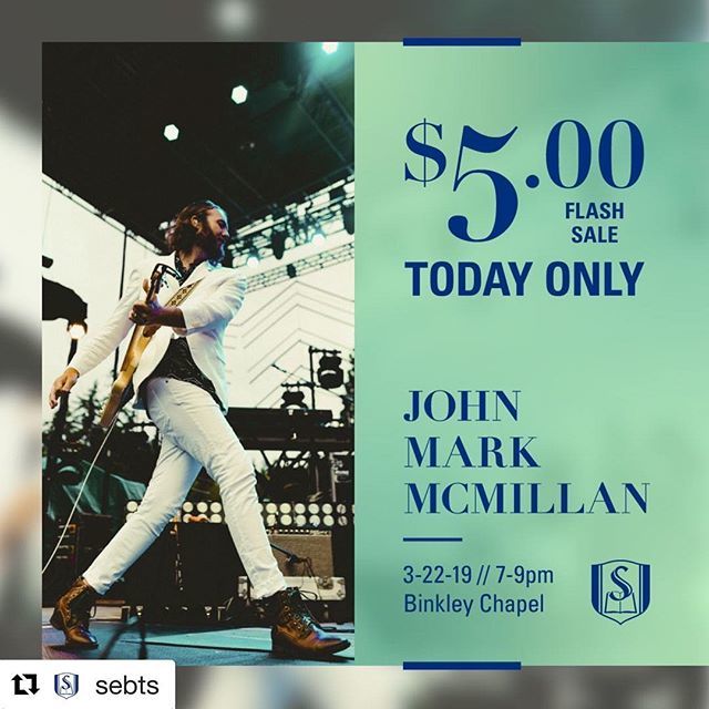 AroundSE's tweet photo. #Repost @sebts with @get_repost #aroundse
・・・
FLASH SALE! Get your tickets to see @johnmarkmc for only $5 until midnight tonight! https://t.co/v2wA4Ud2FI https://t.co/ThcXqohyE6 https://t.co/d43jqeTBJx