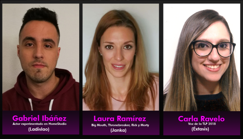 Extasis_Anim's tweet photo. Estamos muy orgullos de poder anunciar a los actores que conformarán el casting de Éxtasis https://t.co/kxOdWjSP7Y