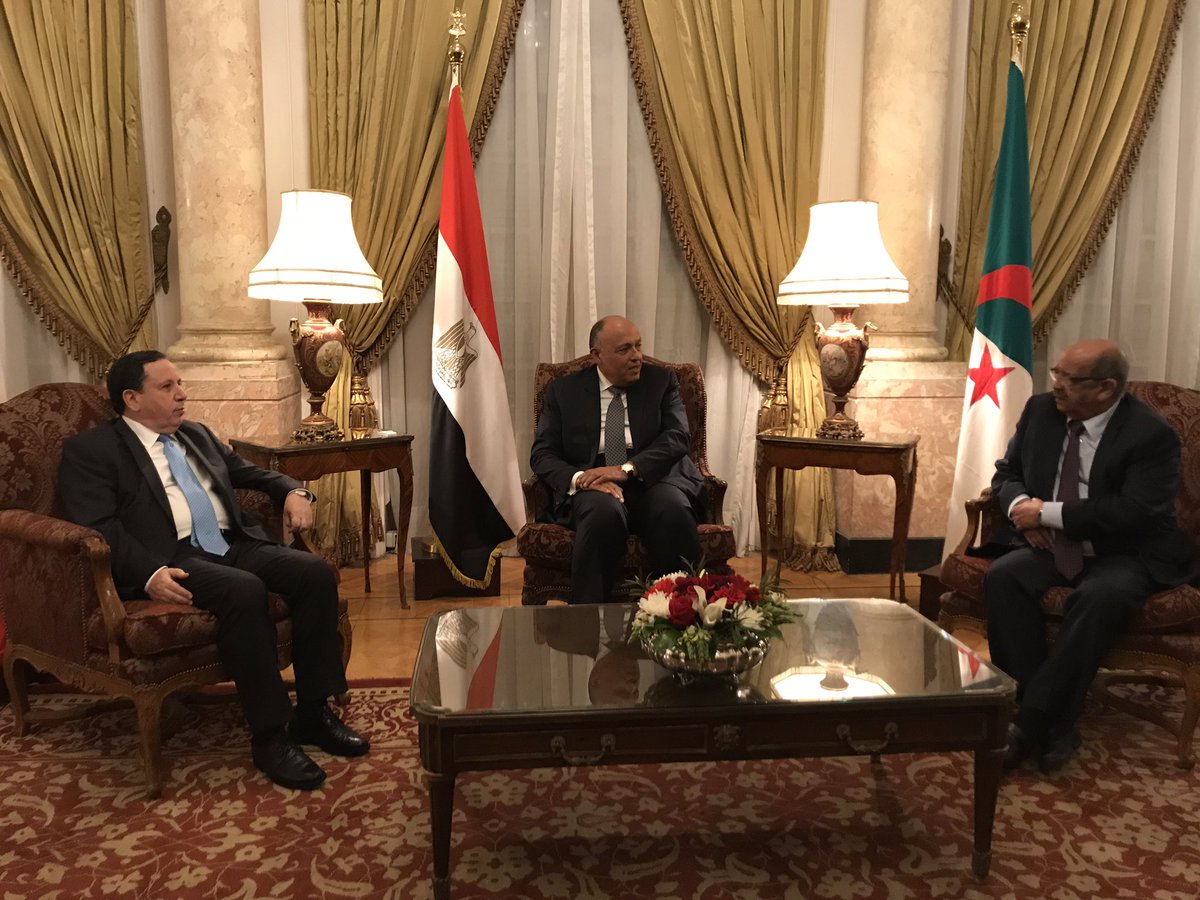 Tripartite #Algeria #Egypt #Tunisia: renewed opportunity to continue consultation on the situation in #Libya and to strengthen support to the United Nations-led efforts to resolve the crisis in this neighboring country. <a href="/MfaEgypt/">Egypt MFA Spokesperson</a> @Jhinaoui_MAE <a href="/UNSMILibya/">UNSMIL</a>