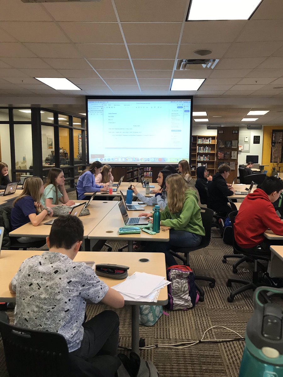 BVHLibrary's tweet photo. Finishing up working with #MLA8 and @wevideo with HELA 9! https://t.co/SVcWb8MW6h