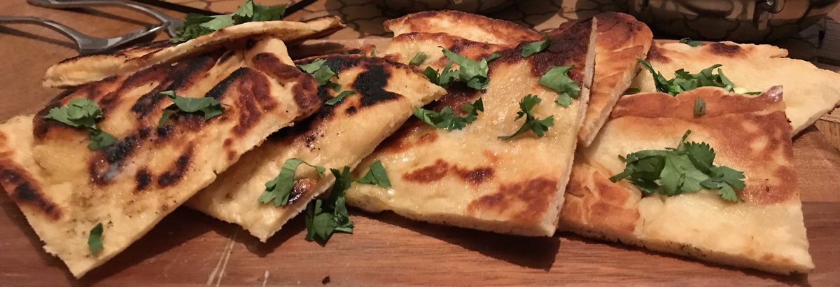 Easy flat-breads to go with a curry or lamb koftas. howtofeast.com/home-cooking/w…