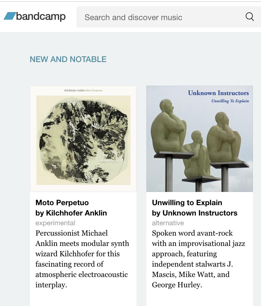 orgmusiclabel's tweet photo. #UnknownInstructors "Unwilling to Explain" on @Bandcamp #NewandNotable @wattfrompedro @jmascis #DanMcGuire #GeorgeHurley
https://t.co/0UY0ewU3pm https://t.co/hlBCmWJpcI