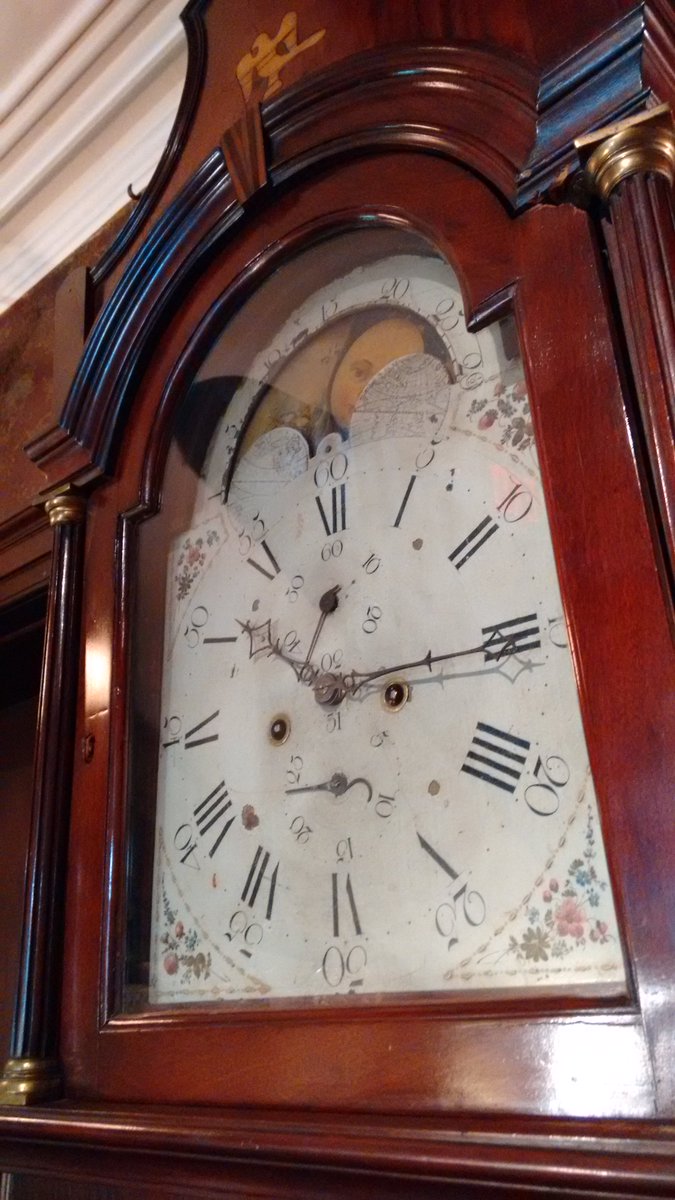 EldonHouse1834's tweet photo. @SpadinaMuseum @OshawaMuseum @CanMusHistory @RMGreenwich @RoyalAlberta @GibsonMuseumTO @IndianaHistory @GOREPLACE @1890House @fortyork @CampbellHouseTO The one is the back hall of @EldonHouse1834 is gorgeous! Made in the mid 18th century it is wound by hand each week! #RockOutWithYourClockOut #ldnont #Museums https://t.co/nqEdKmTVJD