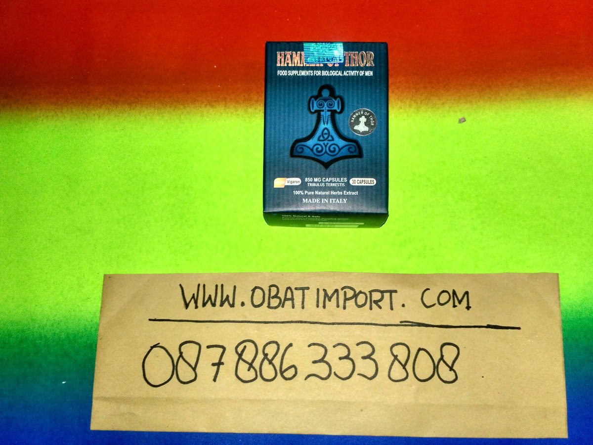 obatkuatbanten's tweet photo. https://t.co/BUS8G0N4rC

#hammerofthor #hammerofthorasli #hammerofthortangerang #hammerofthorditangerang #hammerofthortangerangselatan #pembesarpenis #pembesarpenistangerang #pembesarpenisditangerang #pembesaralatvital #pembesarpenispria #viralnews #TANGERANG #banten #cod #jne https://t.co/rkrRwECxtn