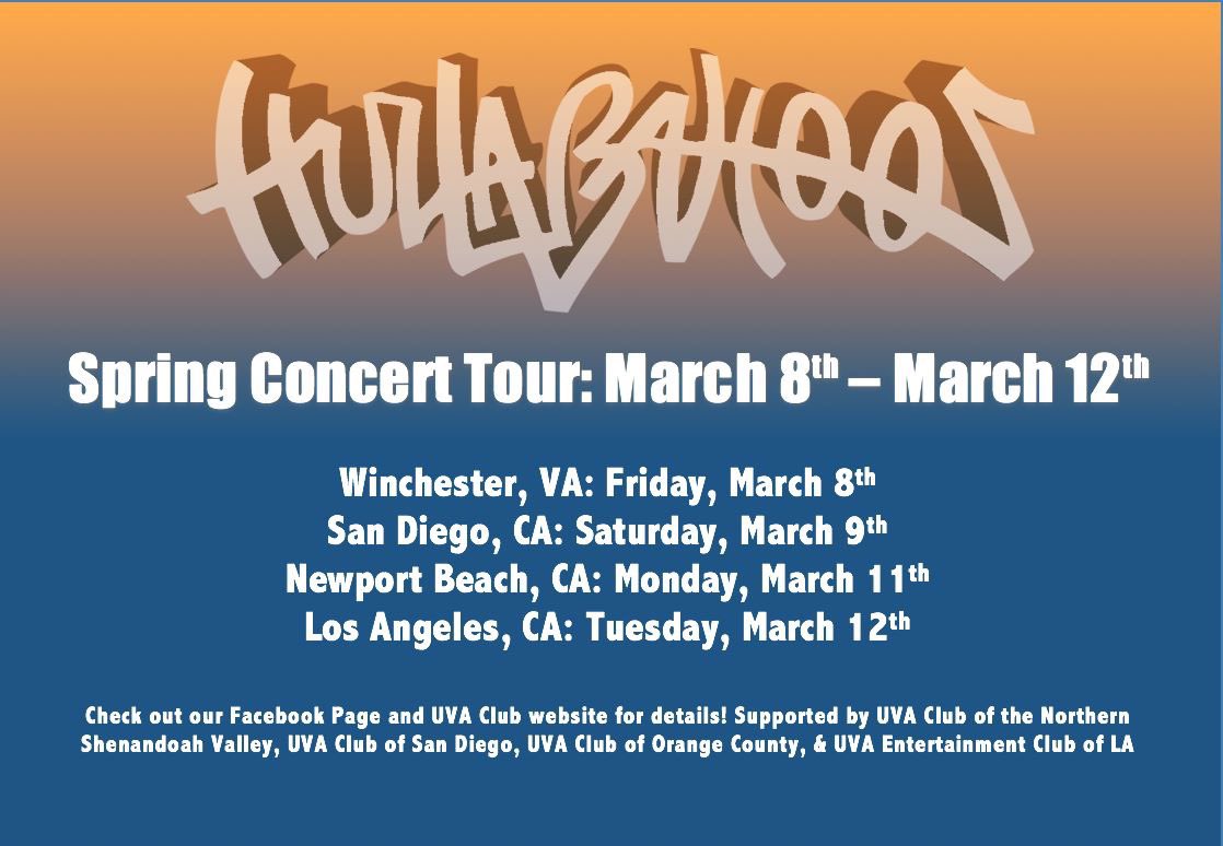 Hullabahoos's tweet image. SEE YOU ON TOUR IN JUST A FEW DAYS! #hullabahoos #springtour2019