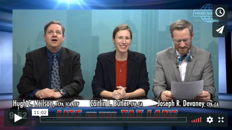 VideoTaxNews's tweet image. Watch Life in the Tax Lane - Mar 2019! Carbon Tax &amp;amp; Climate Action Incentive Pmt | Allowances or Expense Reimbursements | Valuation–Normal Reassessment Period | OAS Deferral–Retroactive Application | Dedicated Telephone Service | GST/HST New Housing Rebate videotax.com/web-tips-artic…