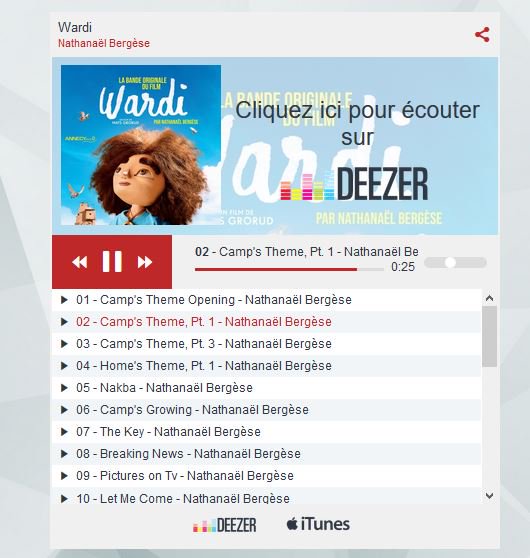 TraxZoneAgence's tweet photo. Découvrez la #musique de #WARDI composée par Nathanaël BERGESE 
Ici #player de 25 extraits : https://t.co/qpcb9QcT1r …  

Un film de Mats Grorud, en salles depuis le 27 février.  #musiquedefilm #soundtrack #OST #MatsGrorud #NathanaelBergese #Annecy #animation #animated https://t.co/xU2Th4hBHO