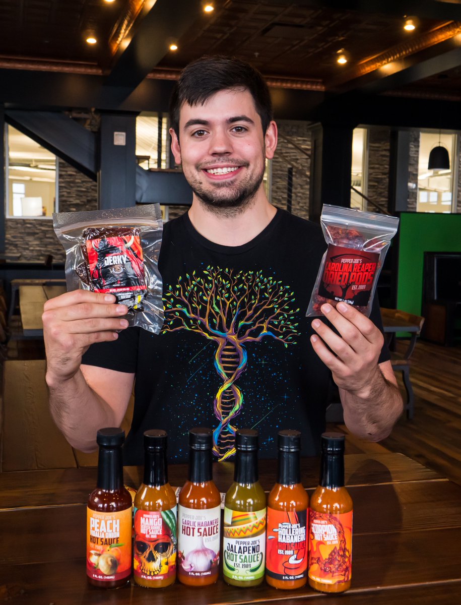 Clickstop's tweet photo. Our shared service approach allows us to use our experts to the best of their ability. Keaton, one of our talented graphic designers, recently worked with one of our internal brands to design exciting and bold new labels for a variety of products. "Wor ... https://t.co/GA30y0cF6i https://t.co/WCldENljHQ