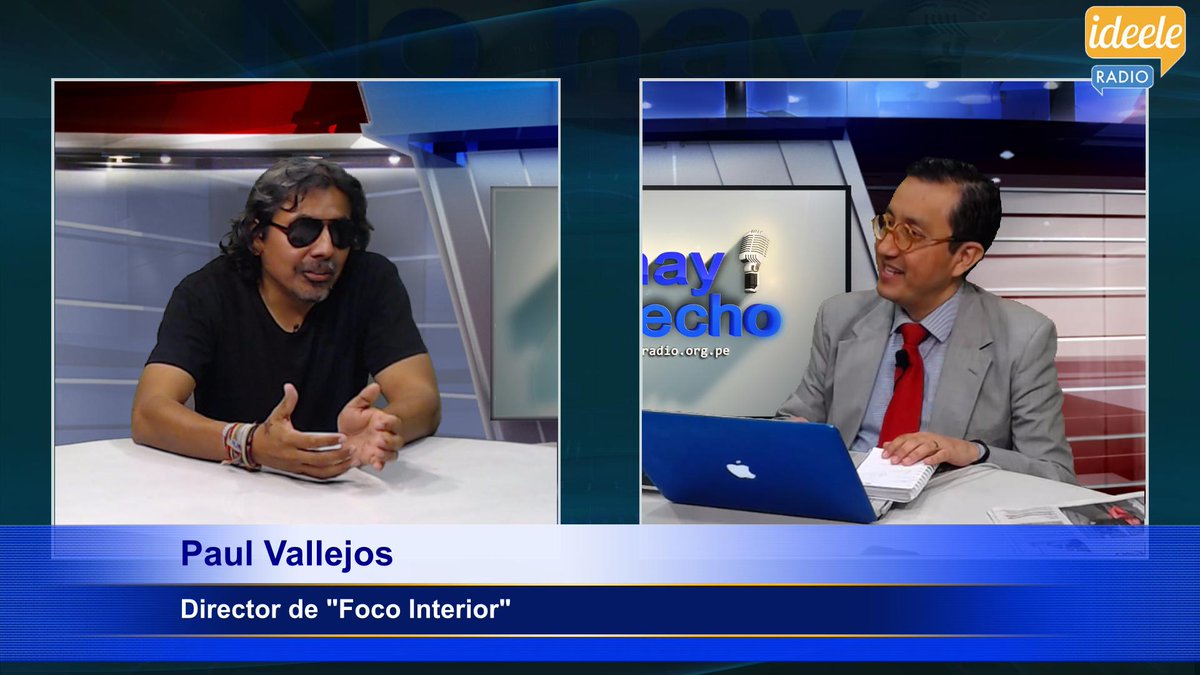 ideeleradio's tweet photo. 🔴 [VIDEO - #BloqueCultural] #GlatzerTuesta, conductor de #NoHayDerecho, entrevista a  #PaulVallejos, director de #FocoInterior [05-03-2019] 🎥 #FB ▶ https://t.co/VgkZt4WGTr 🎞 #YouTube ▶ https://t.co/diqKGCkLQk https://t.co/qoAPpGZB96