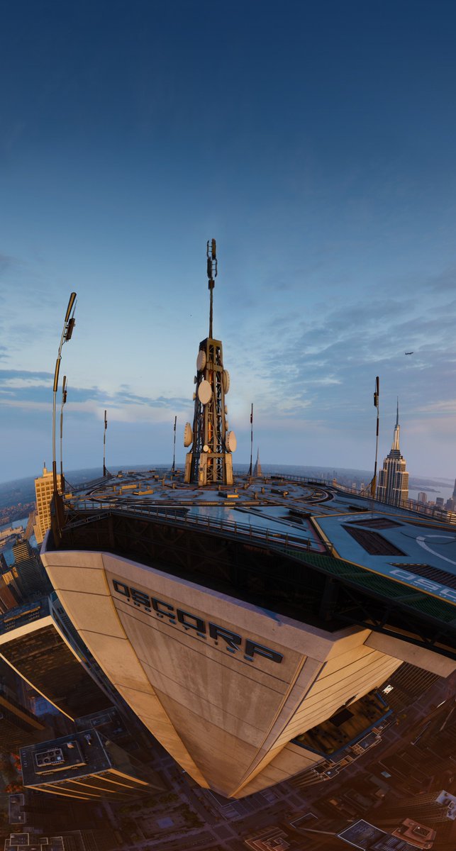 Panoramas I had to make for class, I stitched together photos I took from #SpiderManPS4 ! (1/2) @insomniacgames 