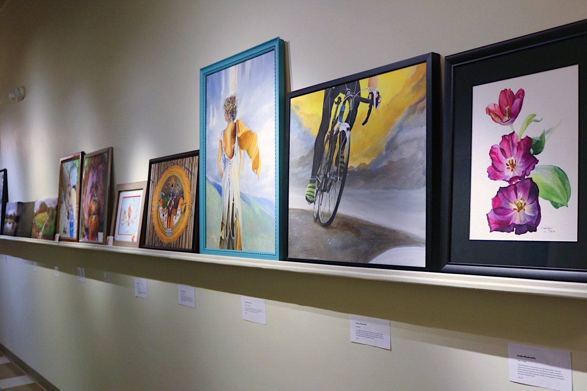 LaFolletteEye's tweet photo. Art alert!! πΌ New art from the Campbell County Artists Association is now on display throughout the halls of LaFollette Eye Clinic! Schedule an appointment today to see the whole collectionπ¨
.
.
.
#LECArtGallery #ClearlyLEC #tn #art #artgallery #painting https://t.co/DaLXVpmygC