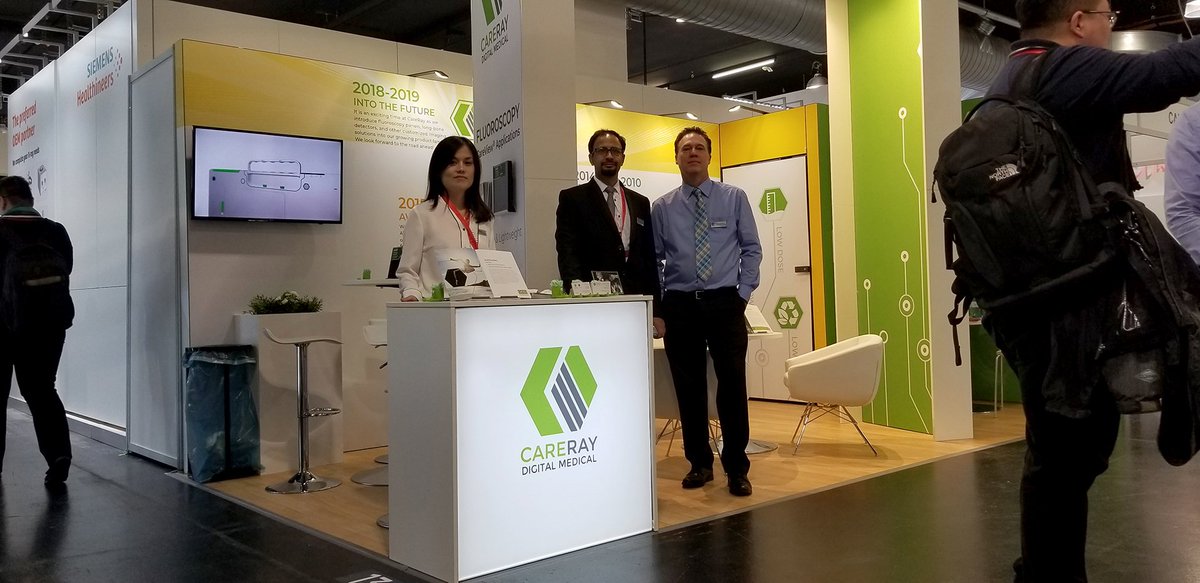 CareRayDigital's tweet photo. A successful year at ECR 2019! The CareRay team enjoyed pleasant weather and a great conference in Vienna, Austria. https://t.co/BFnuVuwtL2